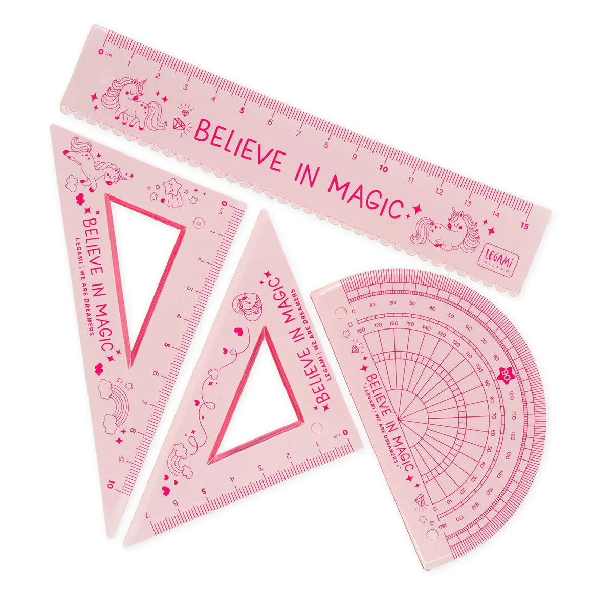Legami Rs0001 Geometrieset Unicorn - You Rule!