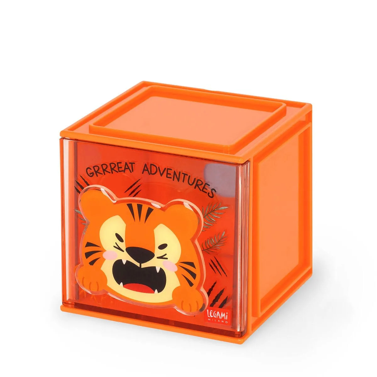 Legami Braun Sbx0004 Erweiterbare Schreibtischbox - Cutie Cube