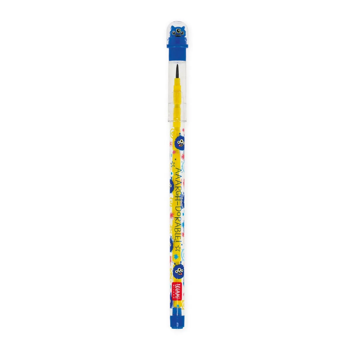 Legami Bunt Ste0003 Stapelbare Bleistifte Mit Radiergummi Monster - Take A Tip