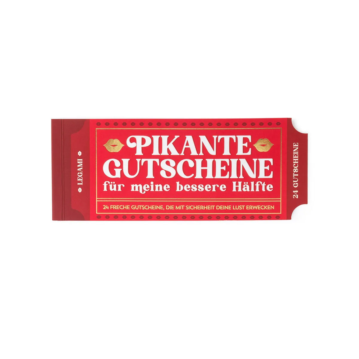 Legami Rot Sxc0005 Block Mit 24 Sexy Gutscheinen - Deutsch - Gift Vouchers