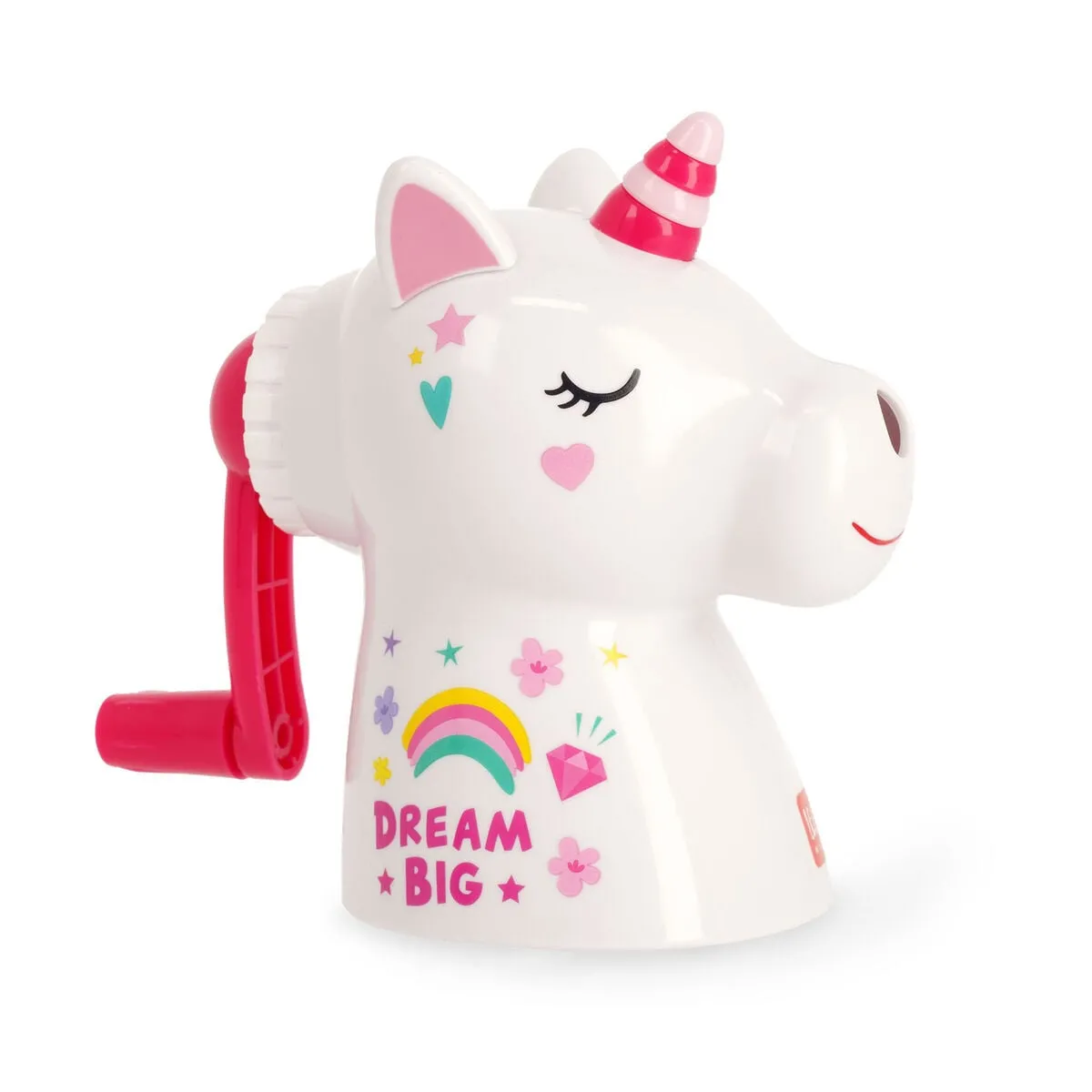KURBELBLEISTIFT Temperier DREAM BIG Bindungen EINHORN manuell SHARPENER - Image 2