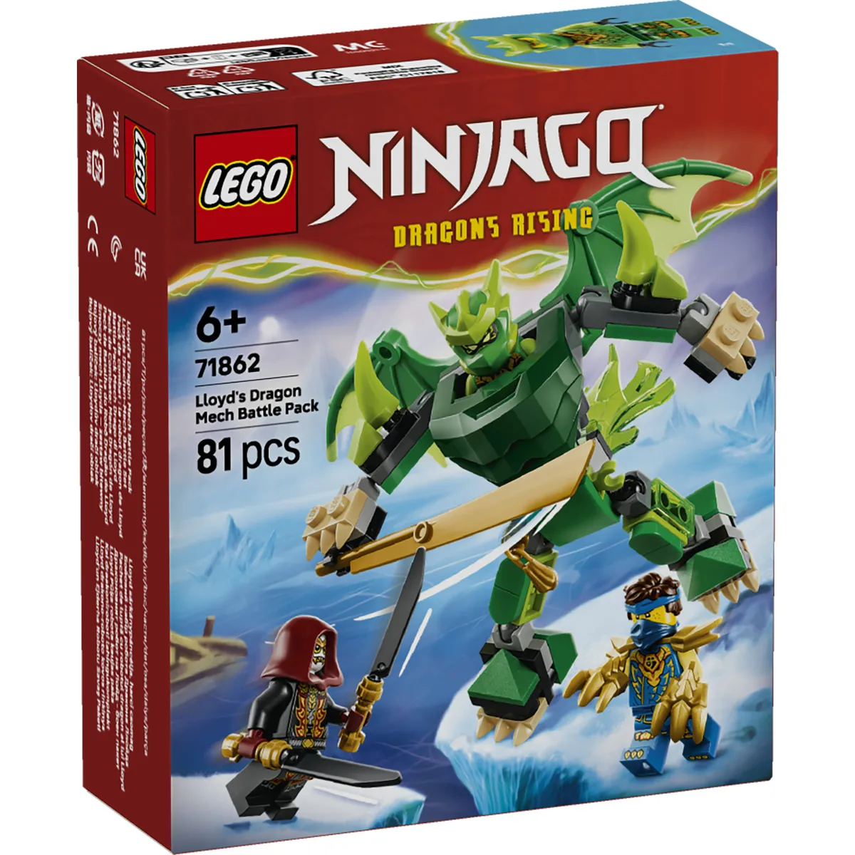 Lego® Ninjago™ Lego® Ninjago 71862 Lloyds Drachen-Mech Battle Set - Bild 17