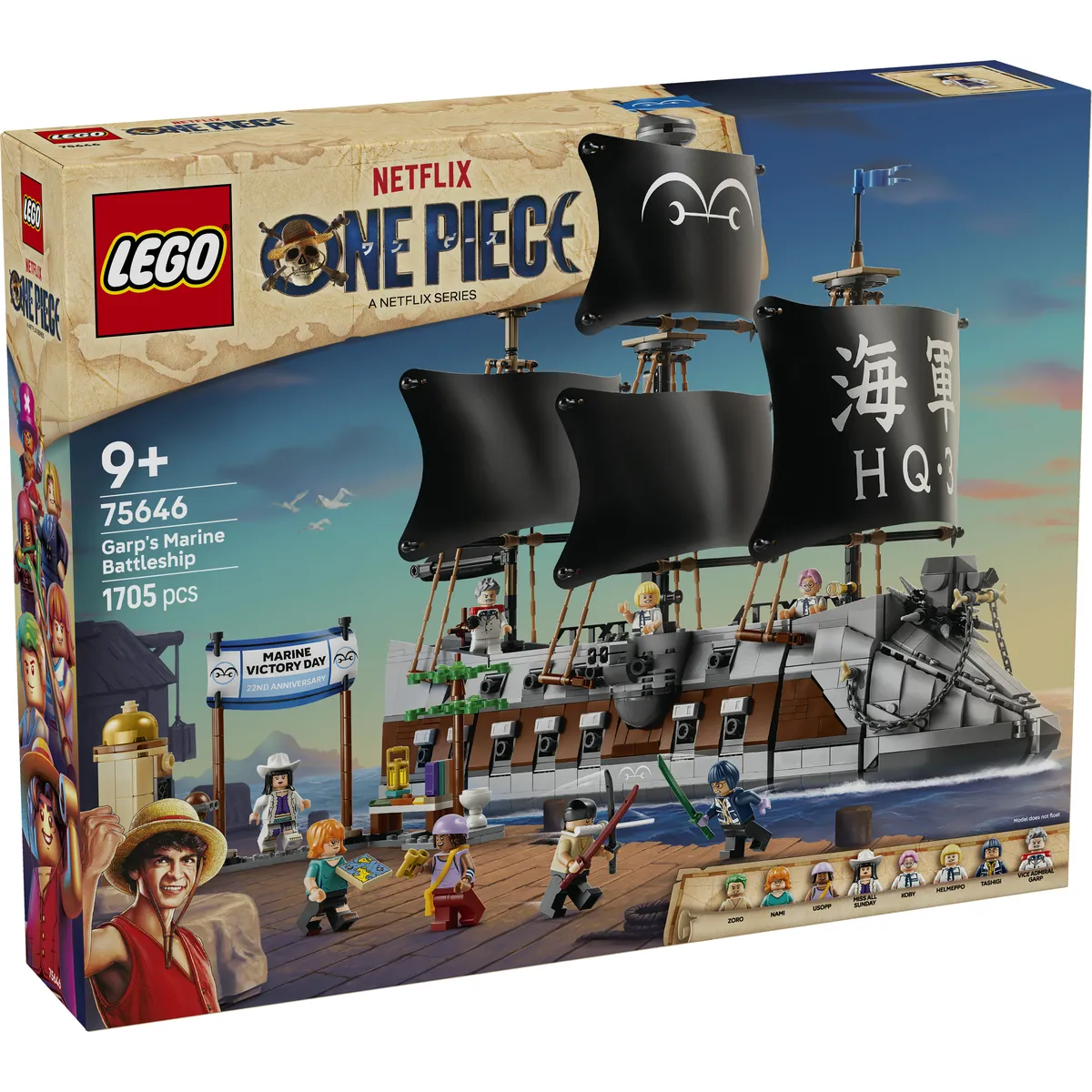 LEGO® ONE PIECE 75646 Garps Marineschlachtschiff - Bild 14