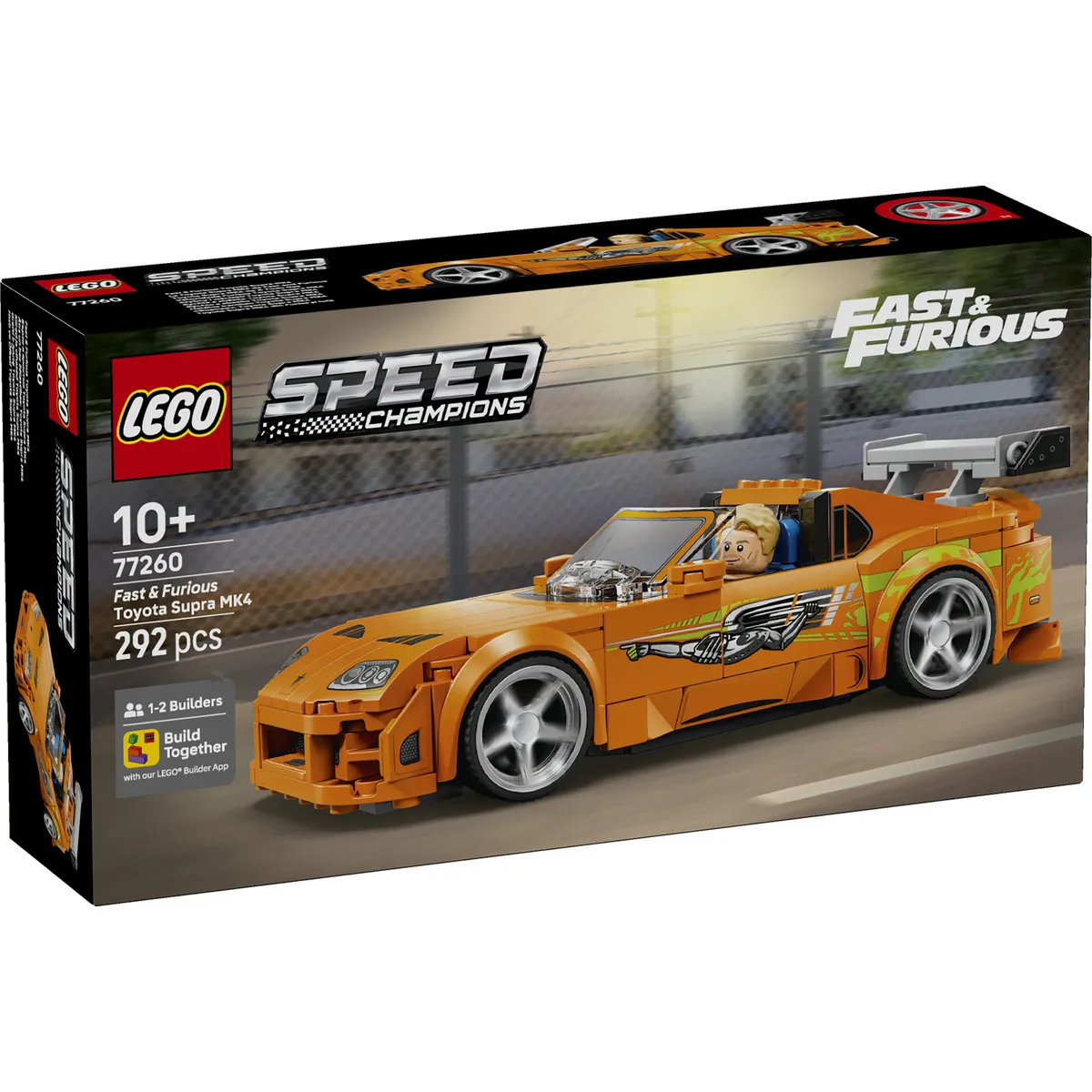 Lego® Speed Champions Orange 77260 The Fast And The Furious Toyota Supra Mk4 - Image 19