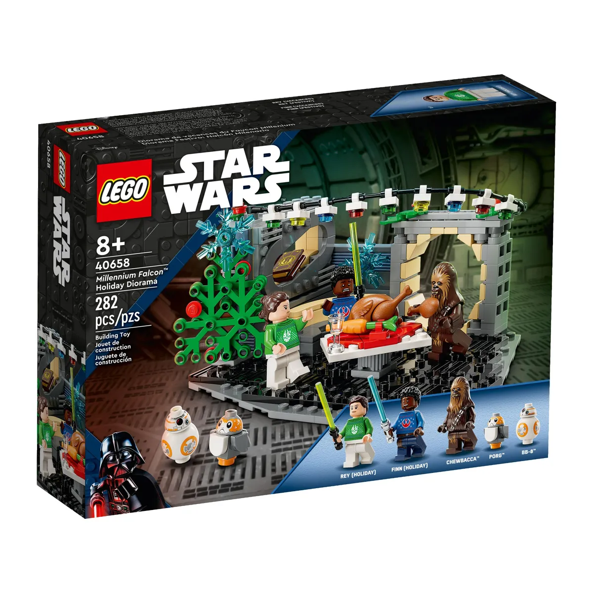 LEGO Star Wars Millennium Falcon™ – Weihnachtsdiorama (40658) - Bild 28