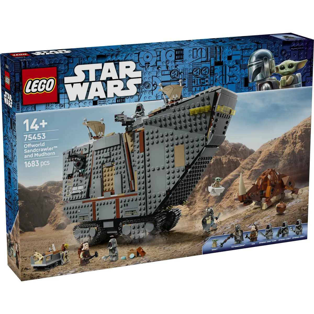LEGO Star Wars™ 75453 Offworld Sandkrawler™ und Schlammhorn Klemmbausteine - Bild 9
