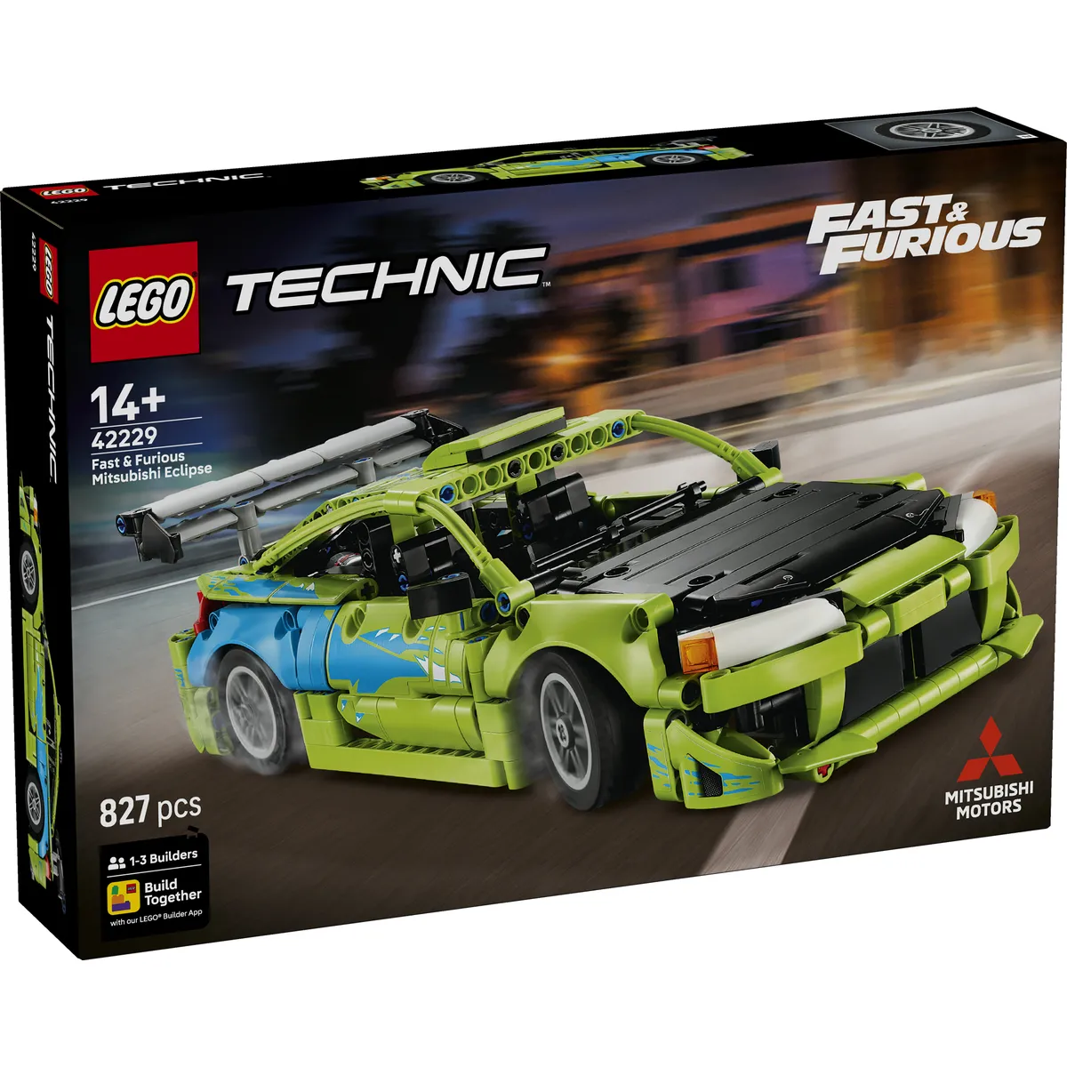 LEGO® Technic 42229 Fast and Furious Mitsubishi Eclipse Auto - Bild 13