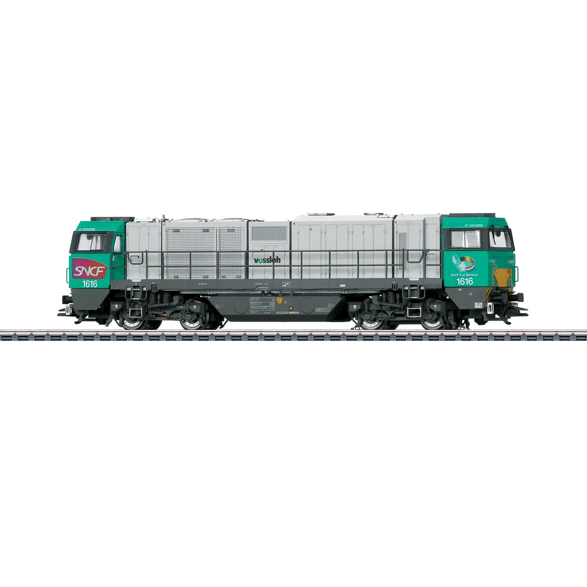 Märklin 37209 H0 Diesellokomotive Vossloh G 2000 BB, SNCF, Ep. VI