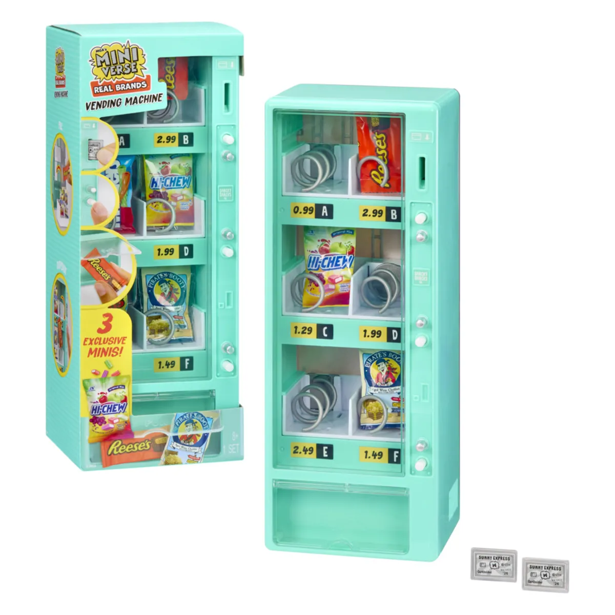 Mga Entertainment Farbig Sortiert Mga Miniverse Vending Machine Verkaufsautomat, 1 Stück, 2-Fach Sortiert