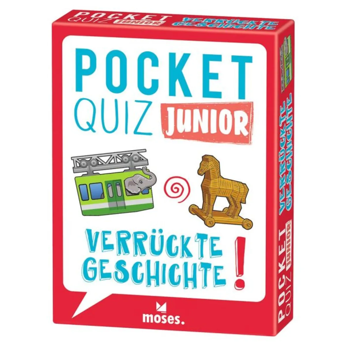 Moses. 53379 Pocket Quiz Junior Verrückte Geschichte