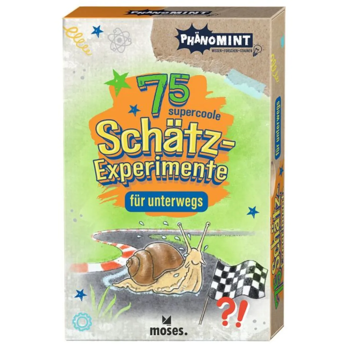 Moses. Phänomint 75 Supercoole Schätz-Experimente Für Unterwegs