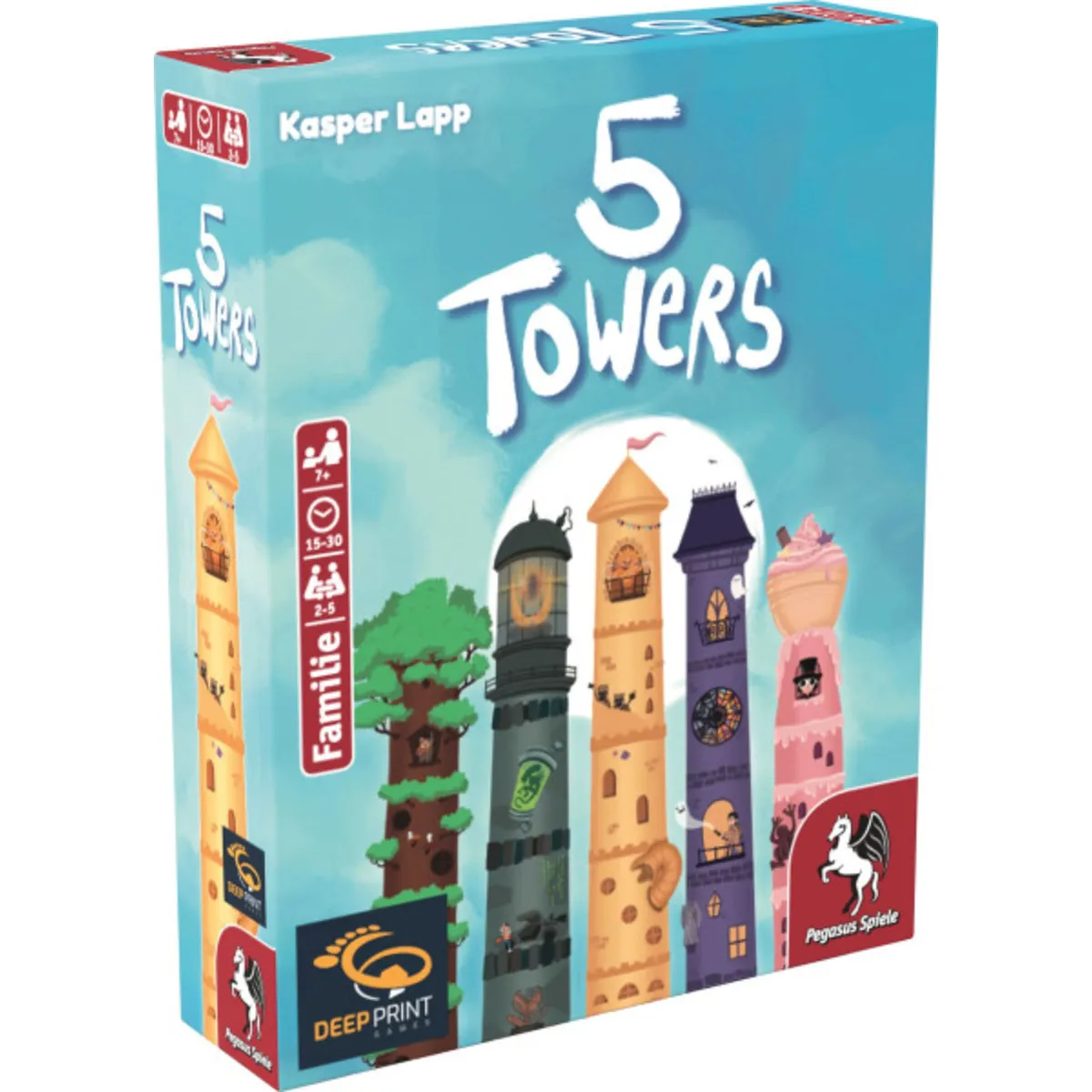 Pegasus Spiele 5 Towers (Deep Print Games) - Bild 9