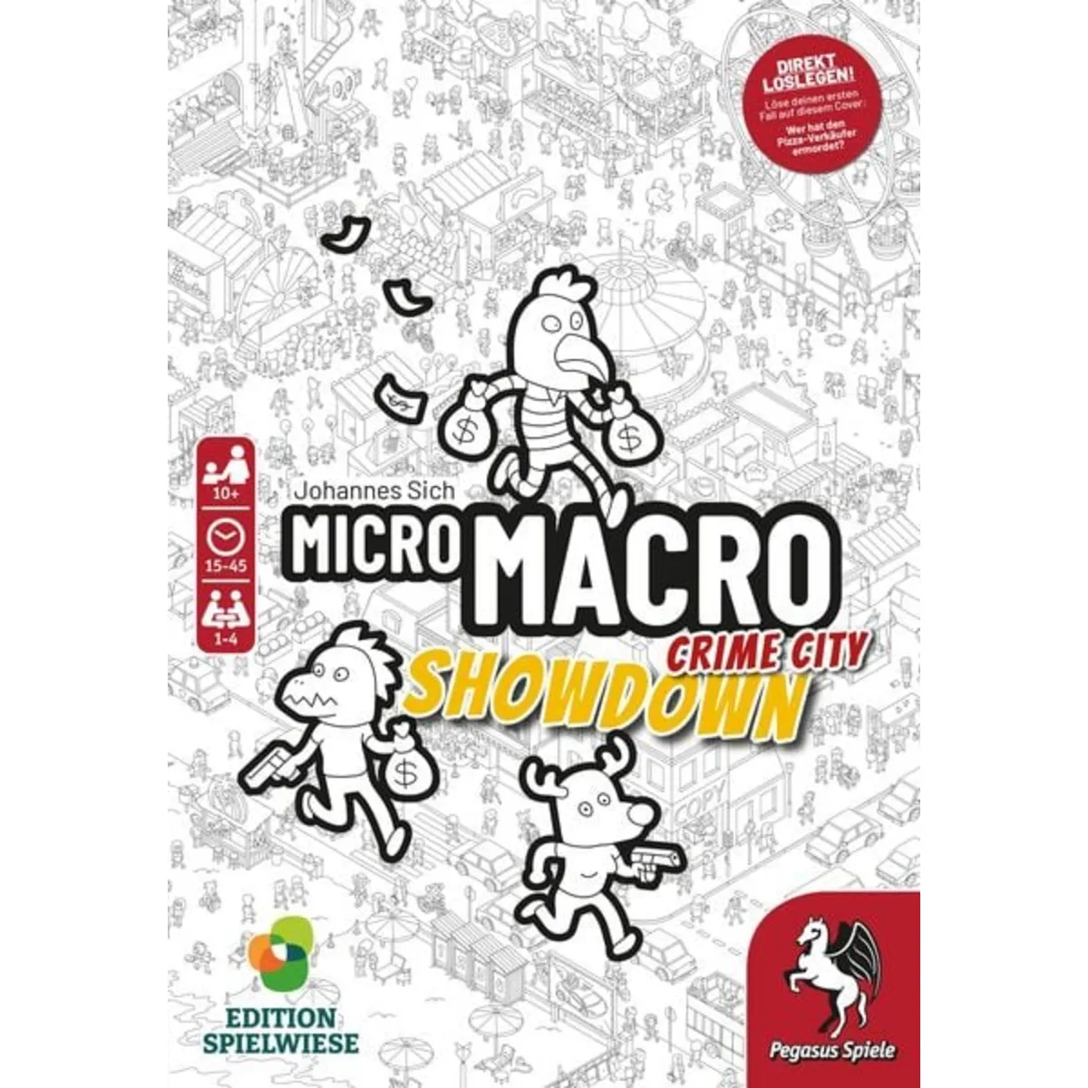 Pegasus Spiele Micromacro: Crime City 4 Showdown