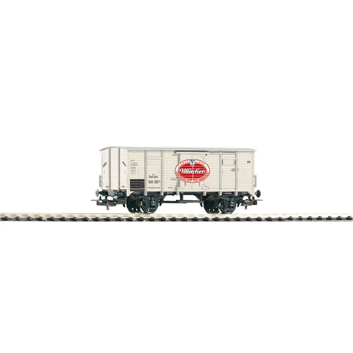 PIKO 54726 H0 Gedeckter Güterwagen Villacher Bier, ÖBB, Ep. III
