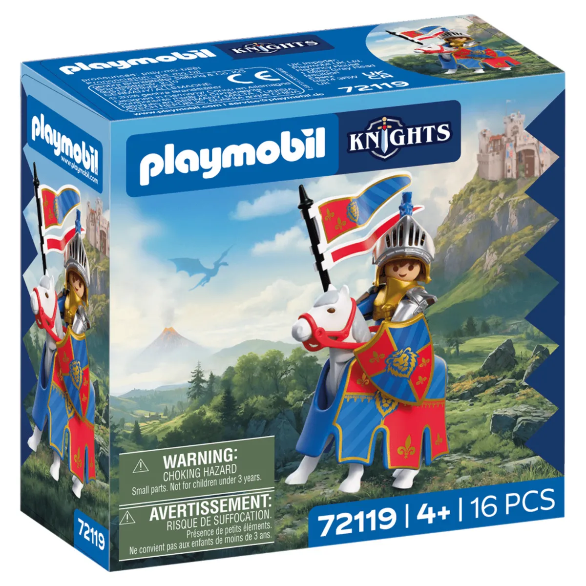 Playmobil® Knights Gold/Silber Playmobil 72119 Anführer Löwenritter - Image 7