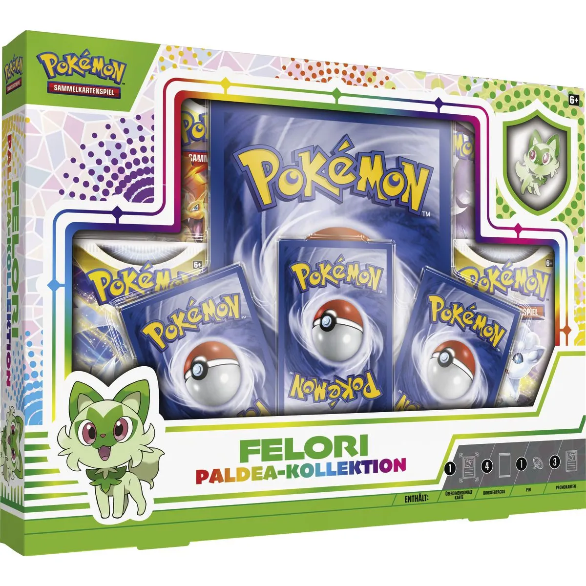 Pokemon Preview Box, 1 Stück, 3-fach Sortiert