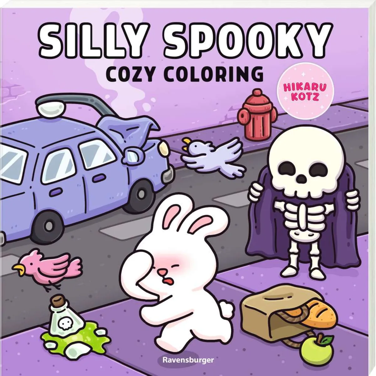 Ravensburger 48136 Cozy Coloring - Silly Spooky