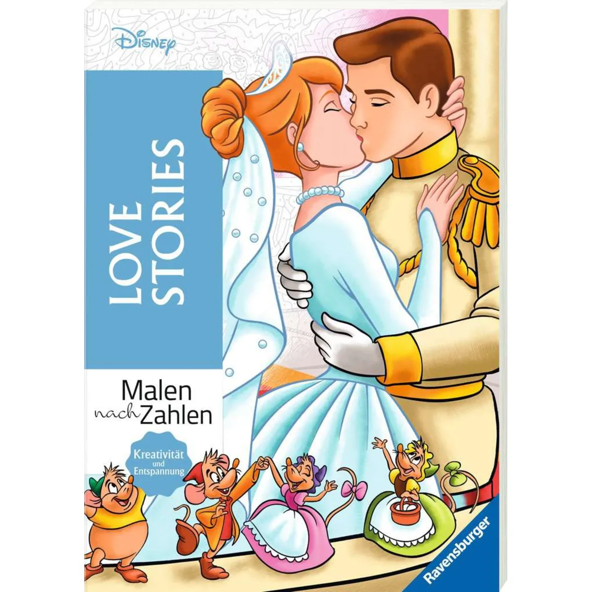 Ravensburger 49831 Disney - Malen Nach Zahlen: Love Stories