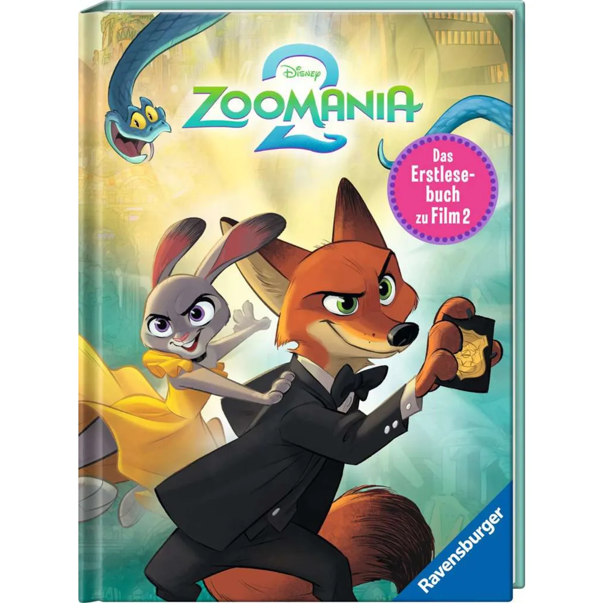 Ravensburger Mädchen 49843 Disney Zoomania 2 - Das Offizielle Erstlesebuch Zu Film 2