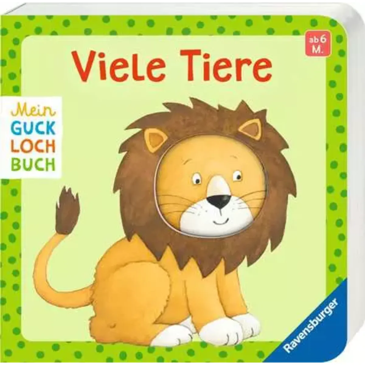 Mein Gucklochbuch: Viele Tiere, Pappbilderbuch für Kinder ab 6 Monaten, mit Spieleffekt - Bild 4