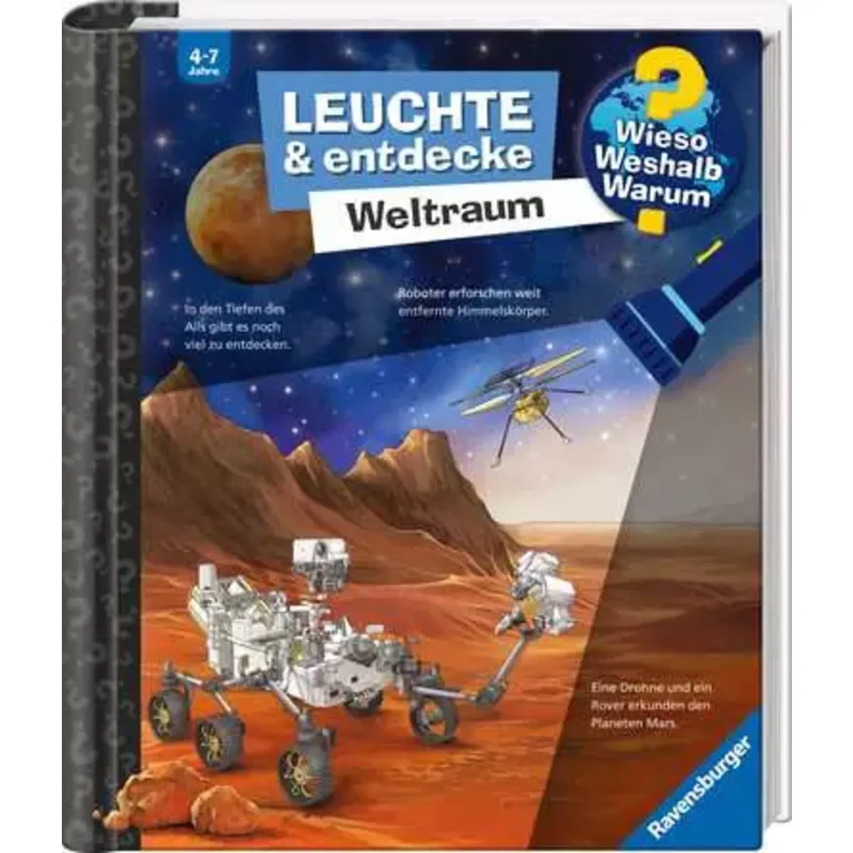 Ravensburger 60090 Wieso? Weshalb? Warum? Leuchte Und Entdecke - Weltraum - Bild 9