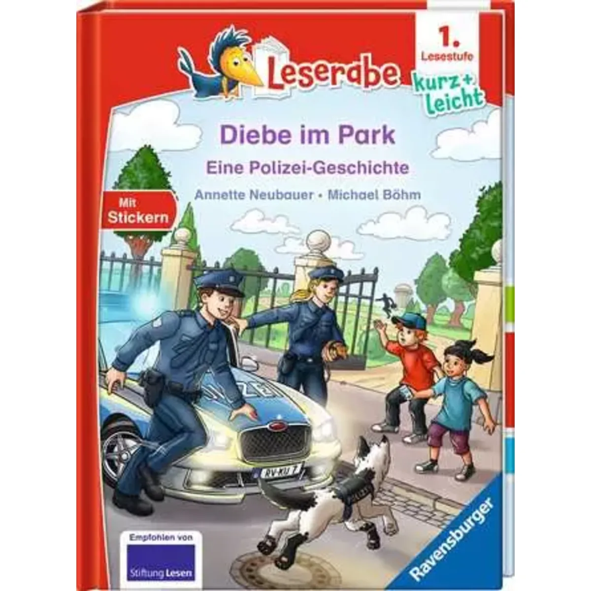 Ravensburger Mädchen 46445 Leserabe 1. Lesestufe Kurz Und Leicht - Diebe Im Park - Eine Polizei-Geschichte - Bild 5