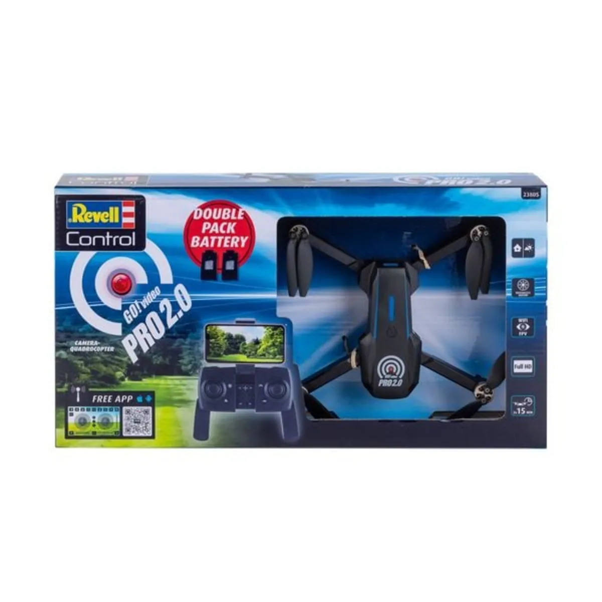 Revell 23805 Rc Camera Quadrocopter "Go! Video Pro 2.0" - Image 4