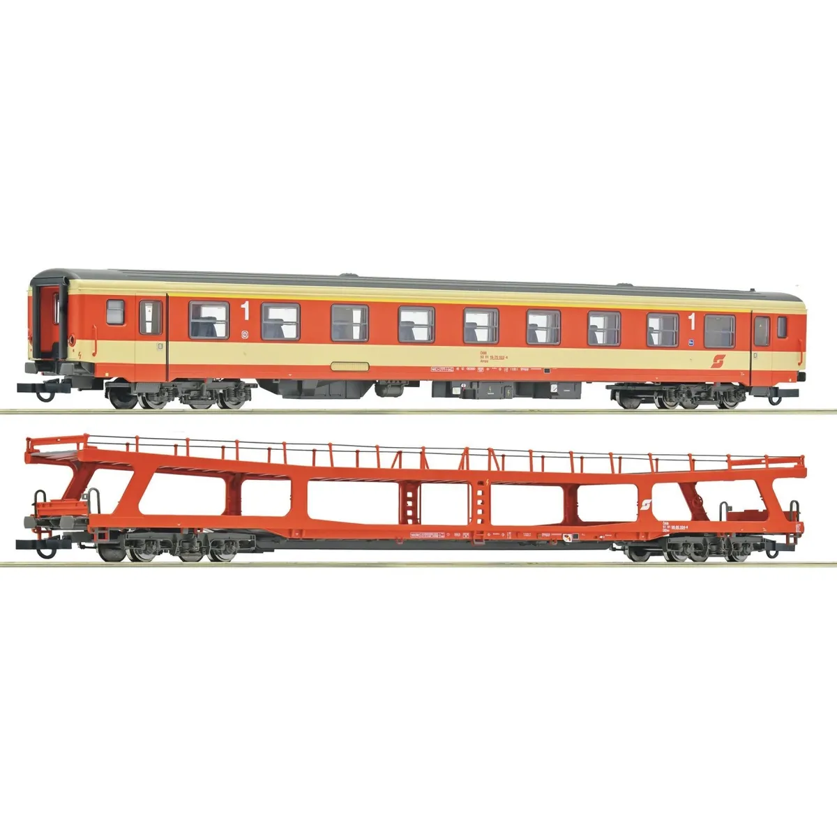 Roco 6200129 H0 2-Tlg. Set 3: Schnellzug „D 704“, Öbb, Ep. V
