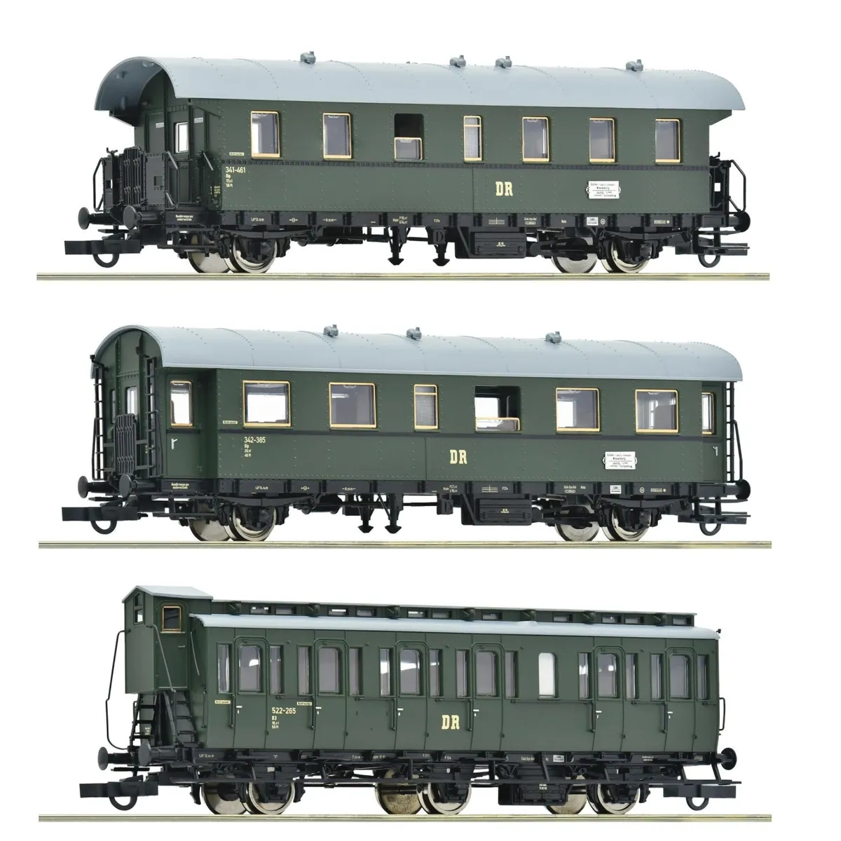 Roco 6200131 H0 3-Tlg. Set 2: Nebenbahnzug, Dr, Ep. Iii