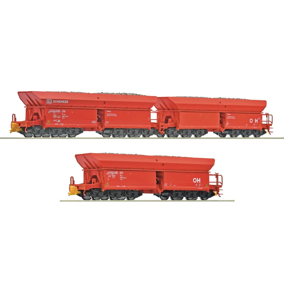 Roco 6600270 H0 3-Tlg. Set 1: Erzwagen, Db Ag, Ep. Vi