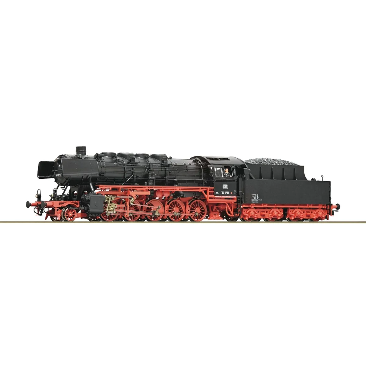 Roco 7100046 H0 Dampflokomotive 50 1751, Db, Ep. Iii