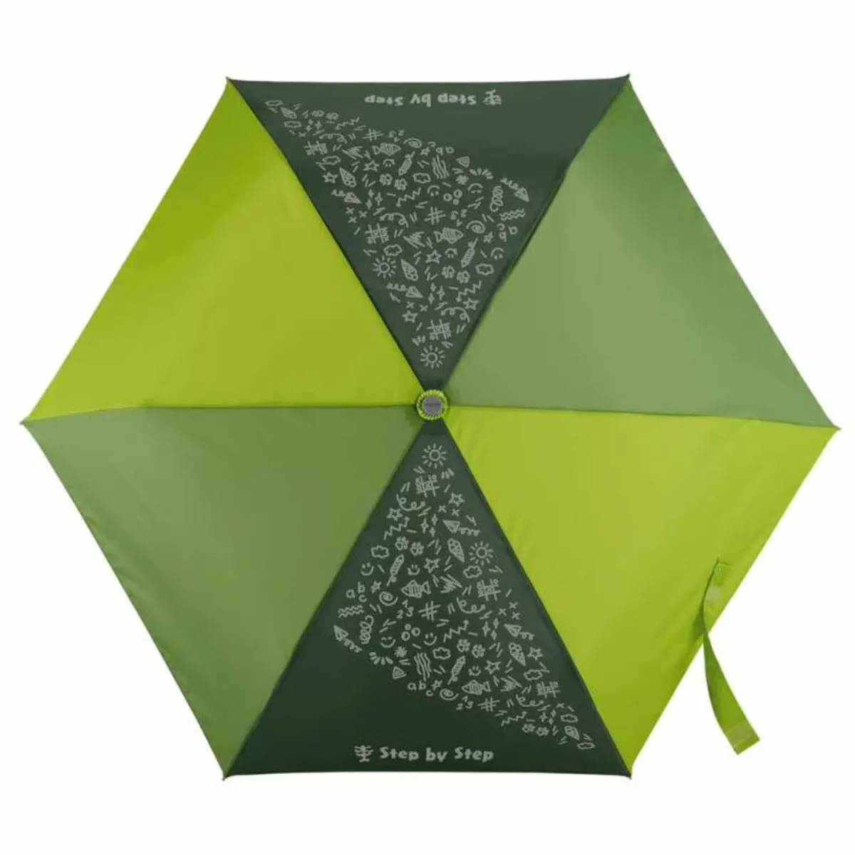 Step By Step Grün Regenschirm Green Magic Rain Effect