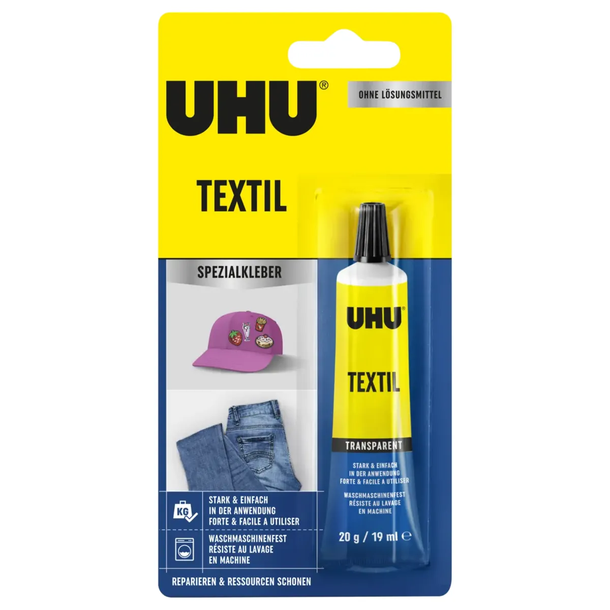 Uhu Weiß Textil 20 G Spezialkleber - Image 4