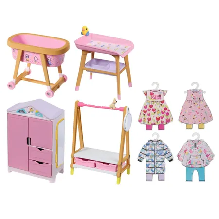 BABY born Minis Playset Furniture duo shop