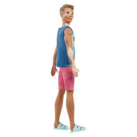Barbie Ken Fashionistas Puppe im „Malibu“-Tanktop, Vitiligo - 1