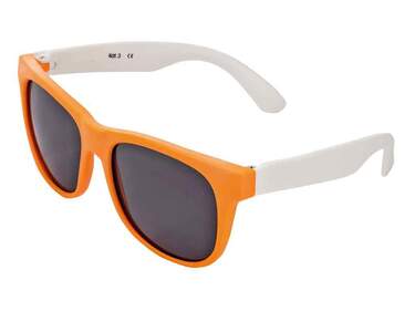 bb Klostermann 3-160 Sonnenbrillen für Kleinkinder mit Stoffetui, orange, UV 400