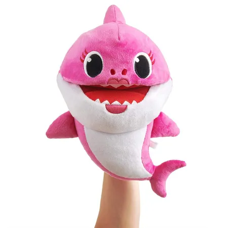 Boti Baby Shark Handpuppe Plusch Mama Hai mit Sound duo shop