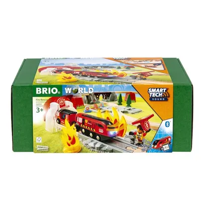 BRIO Smart Tech Sound Feuerwehreinsatz-Rettungs-Set