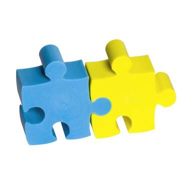 Miquelrius Radiergummis Packung - 5-tlg Puzzle Radierer Affen Design - Lustig & Praktisch Für Schule & Büro