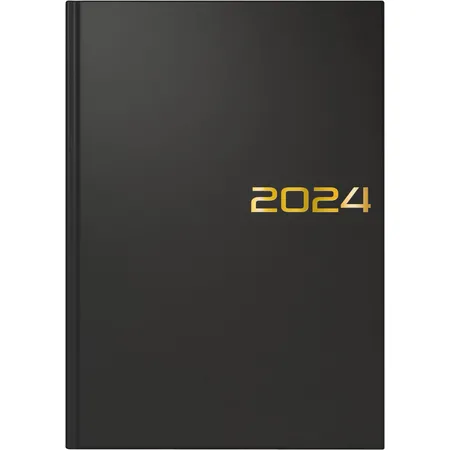 BRUNNEN Tageskalender Buchkalender Modell 795, 2024, Blattgröße 14,5 x 20,6 cm - 0