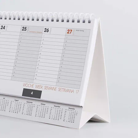 BRUNNEN Wochenkalender Tischkalender 2020 Blattgröße 29,7 x 10,5 cm - 3