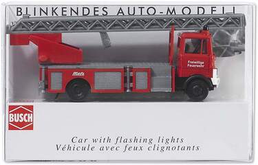 BUSCH 43851 - Mercedes-Benz Feuerwehr TLF 16/25 Hasbergen, Modellauto