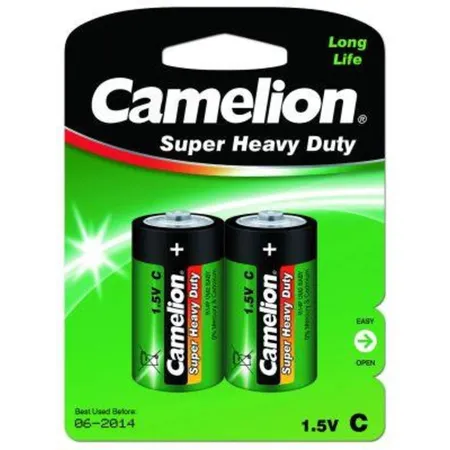 Camelion 10000214 Super Heavy Duty Batterie, C, Long Life, 2 Stück - 0