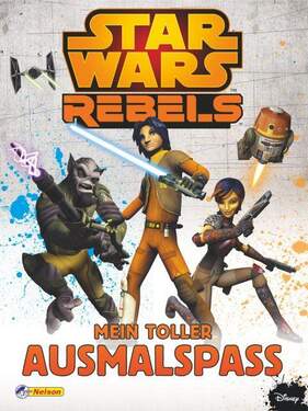 Carlsen Verlag Star Wars Rebels Mein toller Ausmalspaß