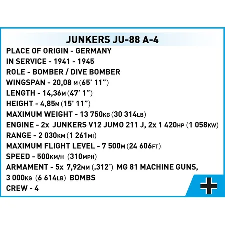 COBI 5733 Junkers JU-88