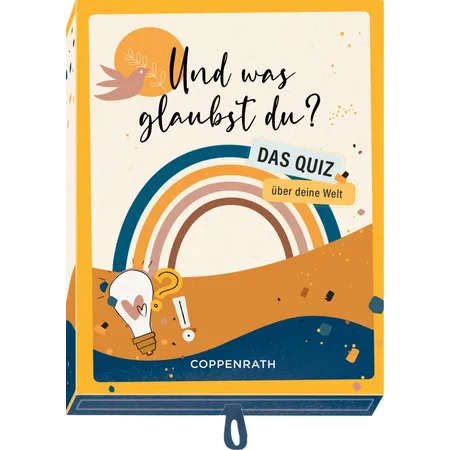 Coppenrath Verlag Schachtelspiel: Und was glaubst du? Das Quiz über deine Welt - 0