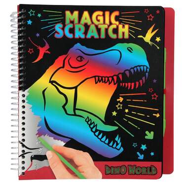 Depesche Dino World Magic Scratch Book - 0