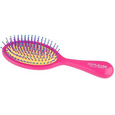 Depesche TOPModel Haarbürste Pink - Entwirrbürste Für Mädchen Mit Personalisierten Motiven