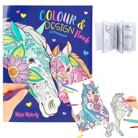 Depesche Miss Melody Colour & Design Book - 0
