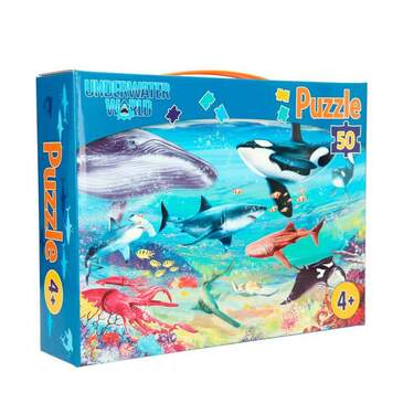 Depesche Puzzle Dino World Underwater, 50 Teile - 0